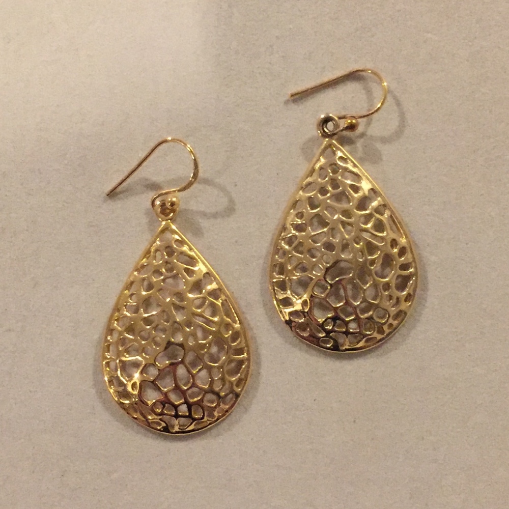 Argento Vivo Lace Teardrop Earrings